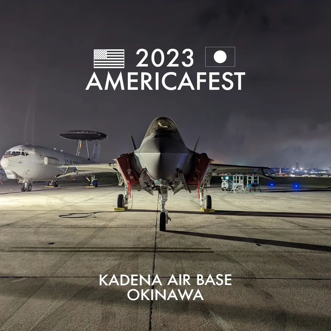 9年ぶり開催の嘉手納基地アメリカフェストに行ってきました！⁡
⁡#americafest ⁡
⁡#americafest2023⁡
⁡#kadenaairbase ⁡
⁡#f35a