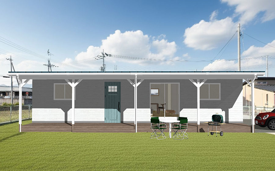 フラットハウスタイプA